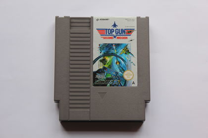 Top Gun cart front NES