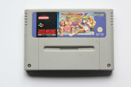 Streetfighter 2 Turbo cart front SNES